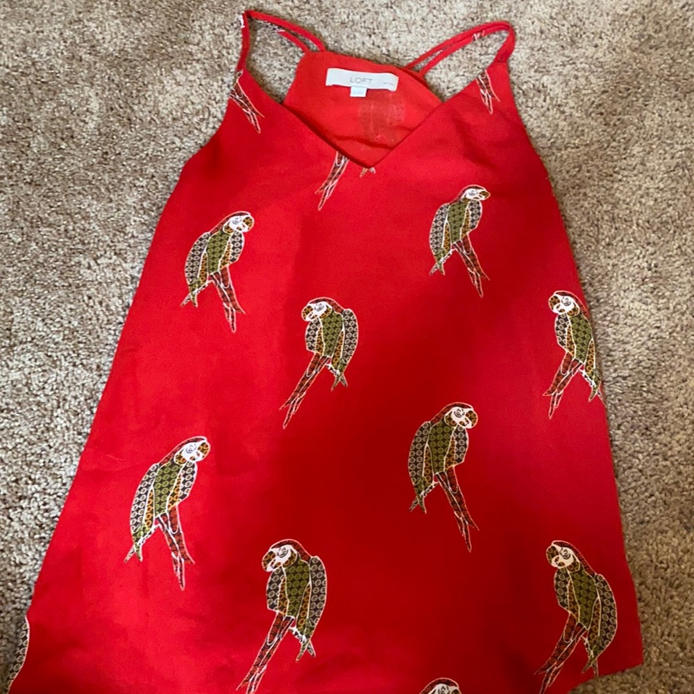 Red tank from the Loft